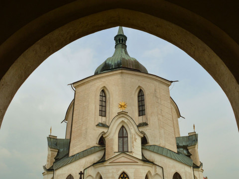 Žďár nad Sázavou - Zelená hora, poutní kostel sv. Jana Nepomuckého