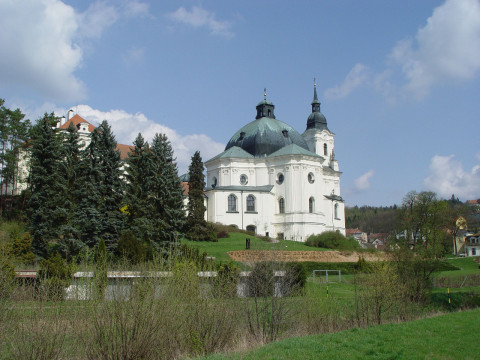 Křtiny, kostel Jména Panny Marie