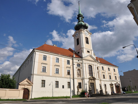 Brno, klášterní kostel sv. Leopolda a Václava