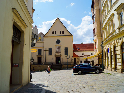 Brno, kapucínský kostel Nalezení sv. Kříže