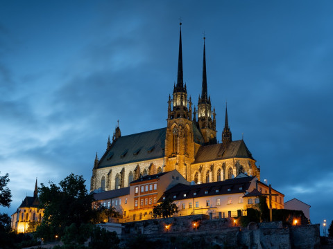 Brno, katedrála sv. Petra a Pavla