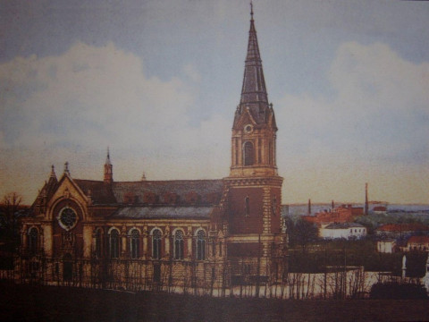 Karviná-Doly, zaniklý kostel sv. Jindřicha