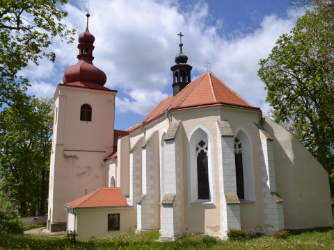 Třešť, kostel sv. Martina