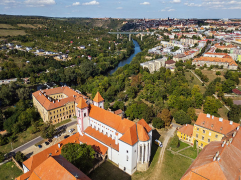 Znojmo-Louka, kostel sv. Václava
