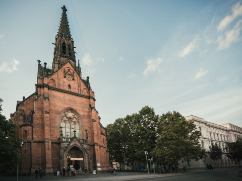 Brno, Červený kostel J. A. Komenského